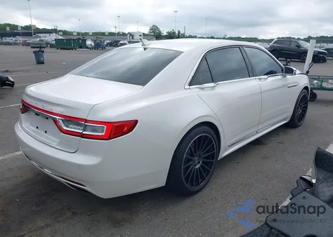 2019 Lincoln Continental Standard из США, поврежденный, VIN 1LN6L9PK3K5612904